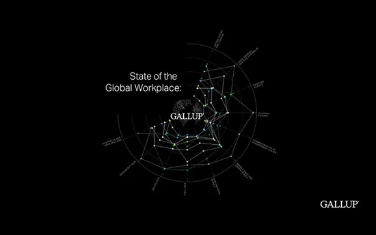 Försättsbild för video där "State of the Global Workspace" står framför ett vitt nät ovanpå en svart bakgrund